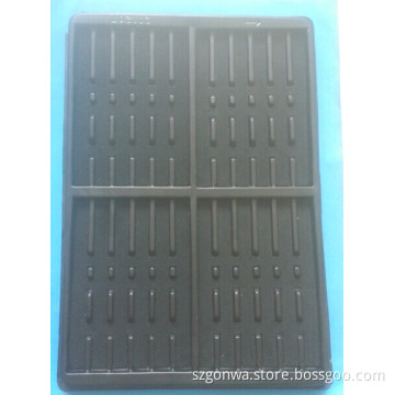 ESD Black Plastic Tray for Electronic Chip